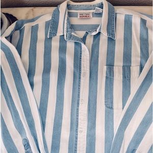 Vintage Men’s Long Sleeve Button Down by Denim Republic